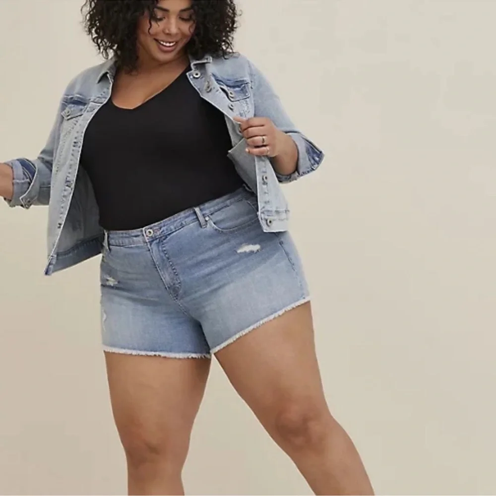 TORRID Stretch Denim Shorts